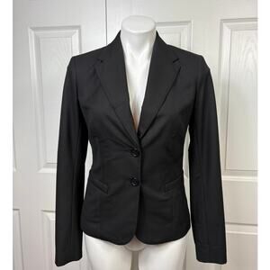 The Limited Black Suit Blazer 2 Button Classic Women's Jacket Size 2 NWOT